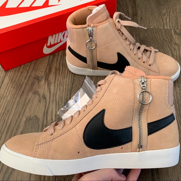 Nike Blazer Mid Rebel Bio Beige Retro Sneaker - Picture 4 of 9